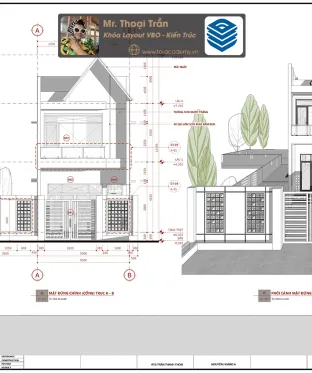 Mr. Thoại Trần : Khóa Layout VBO - Kiến Trúc
